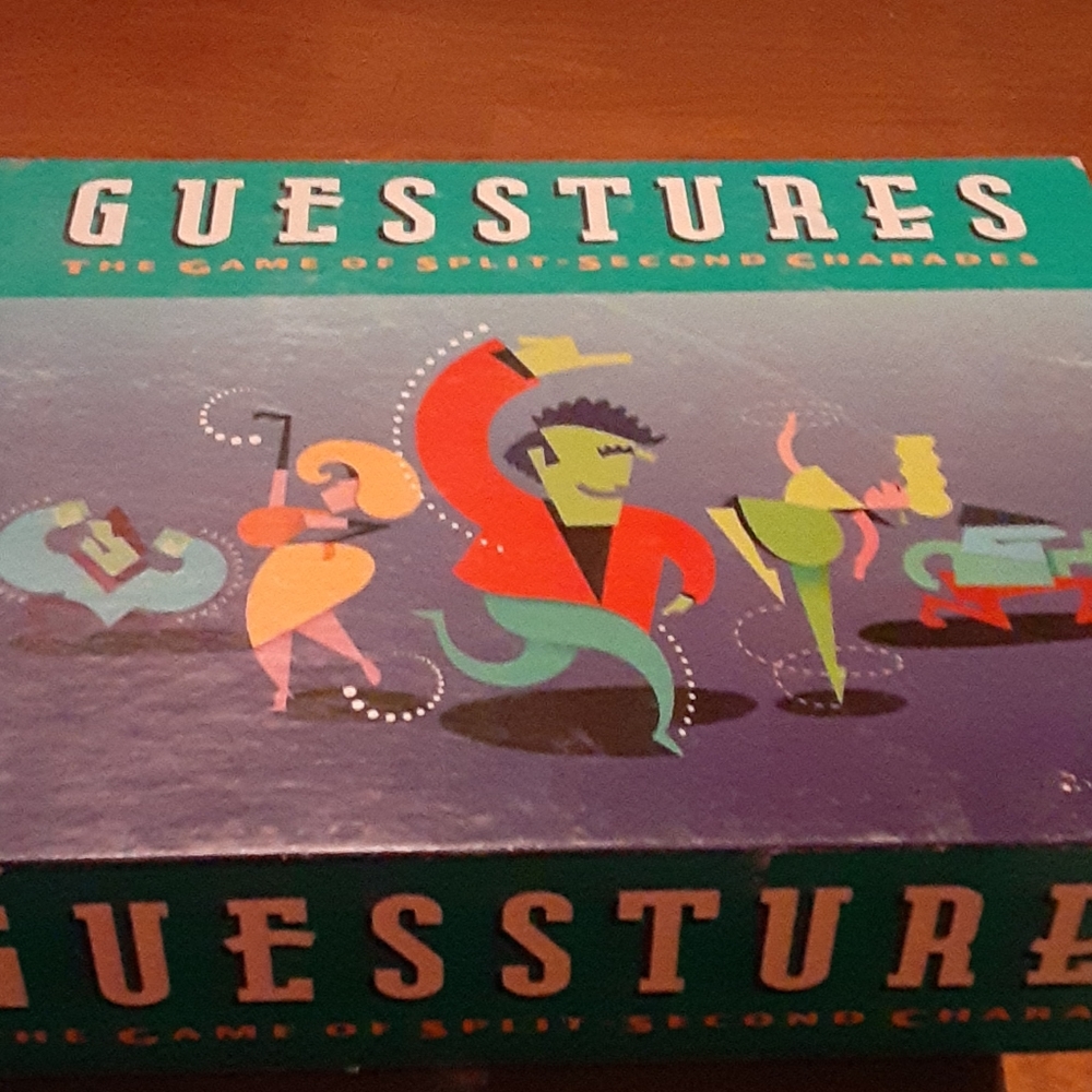 Guesstures Vintage Game
